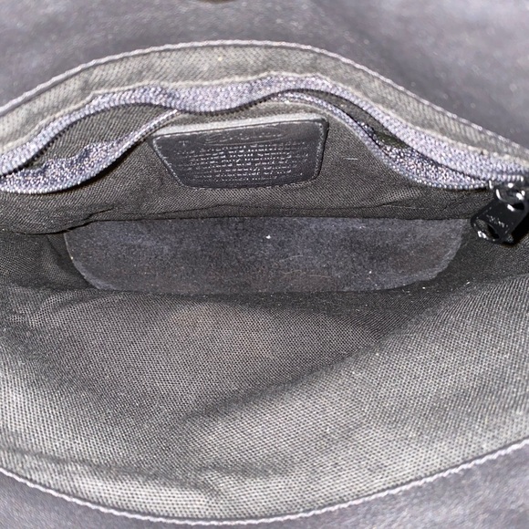 BRIGHTON “Caroline” Leather Shoulder Bag w/ Dbl Braided Straps & Silver Charm - Picture 6 of 7